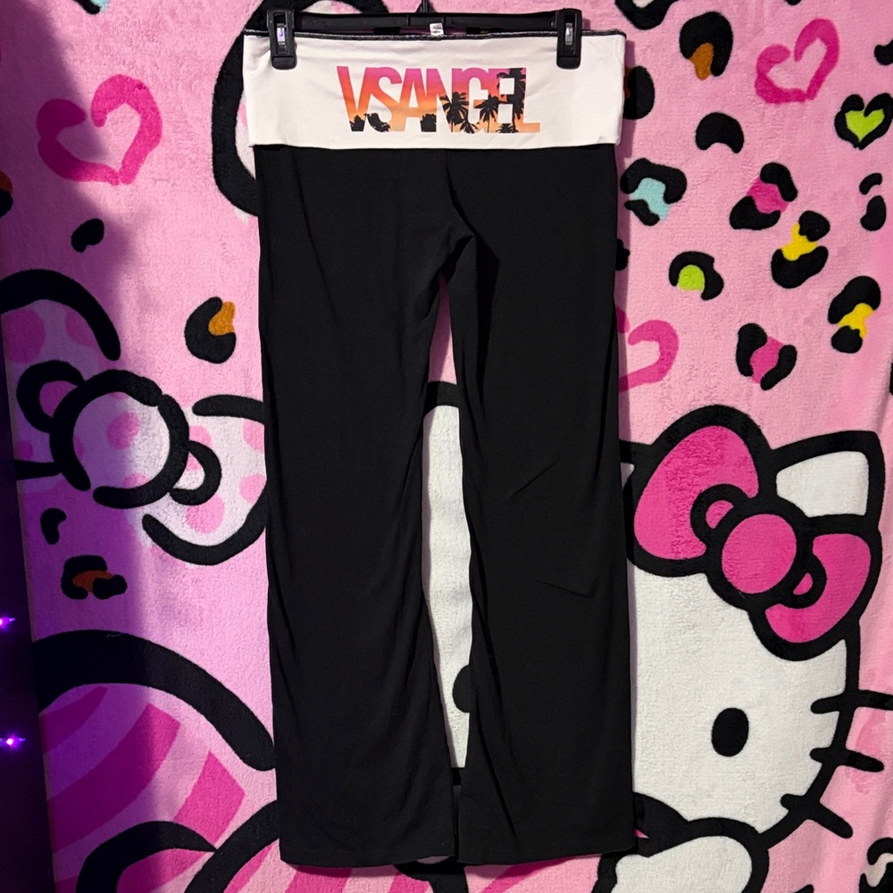 Victoria’s secret Fold over flare yoga pants